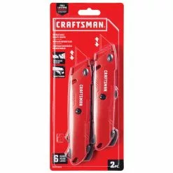 Craftsman Retractable Utility Knives - 5-in - Red - 2-Pack 5 Craftsman Retractable Utility Knives - 5-in - Red - 2-Pack -Craftsman Sales Shop 00276644c L