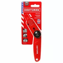 Craftsman Retractable Carpet Knife - 3 Blades - 4.5-in - Red -Craftsman Sales Shop 00276645c L