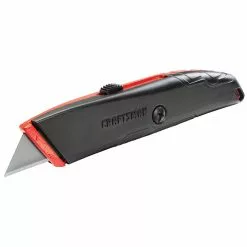 Craftsman Retractable Utility Knife - 3 Positions - 6.25-in - Red and Black -Craftsman Sales Shop 00276647c L