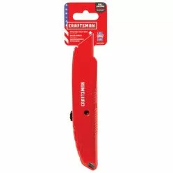 Craftsman Retractable Utility Knife - 3 Positions - 6.25-in - Red and Black -Craftsman Sales Shop 00276647d L