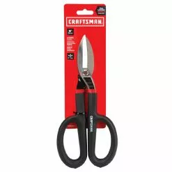 Craftsman All Purpose Tin Snips - 10-in - Red -Craftsman Sales Shop 00276650c L