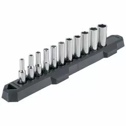 CRAFTSMAN Deep Socket Set - 1/4" - SAE - 11 Pieces