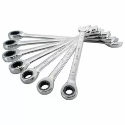 CRAFTSMAN Ratcheting Combination Wrench Set - SAE - 7 Pieces