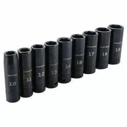CRAFTSMAN Impact Socket Set - 3/8" - Metric - 9 Pieces