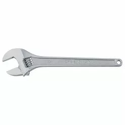 CRAFTSMAN Adjustable Wrench - 15" - Steel - Chrome