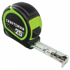 CRAFTSMAN High Visibility Measuring Tape - 25' 6 CRAFTSMAN High Visibility Measuring Tape - 25' -Craftsman Sales Shop 00276746c L