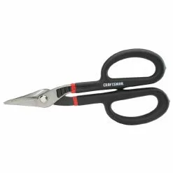 Craftsman All Purpose Tin Snips - 10-in - Red
