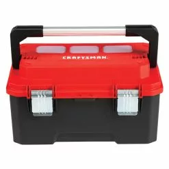 CRAFTSMAN Toolbox with Windows - Portable - 20" - Plastic and Metal