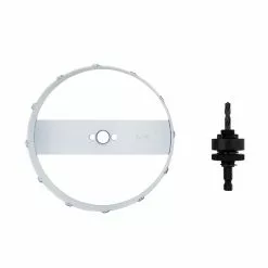 Craftsman Recessed Lighting Hole with Arbour - 6-in Dia Hole Saw- Arboured - Carbide Grit