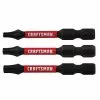 Craftsman Impact Rated Torx Screwdriver Bits - 1-in - S2 Modified Steel - Pack of 3