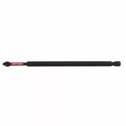 Craftsman Impact Rated Screwdriver Bit - Phillips #2 - 6-in - Black Oxide S2 Steel