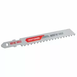Craftsman T-Shank Jigsaw Blades - 6 TPI - Bi-Metal - 2 Per Pack - 4-in L 5 Craftsman T-Shank Jigsaw Blades - 6 TPI - Bi-Metal - 2 Per Pack - 4-in L -Craftsman Sales Shop 00276869c L