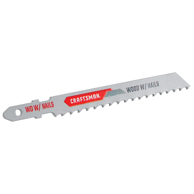 Craftsman T-Shank Jigsaw Blades - 6 TPI - Bi-Metal - 2 Per Pack - 4-in L 3 Craftsman T-Shank Jigsaw Blades - 6 TPI - Bi-Metal - 2 Per Pack - 4-in L - Image 3