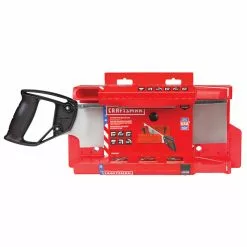 CRAFTSMAN Mitre Box with Saw - 12" - Red and Black -Craftsman Sales Shop 00276899d L