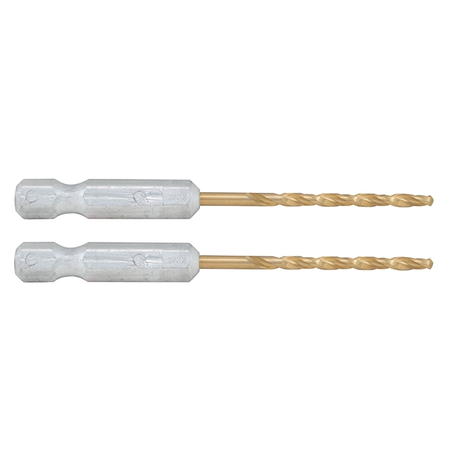 Craftsman Jobber Length Drill Bit - Titanium - Hex Shanks - 3/32-in Dia 1 Craftsman Jobber Length Drill Bit - Titanium - Hex Shanks - 3/32-in Dia