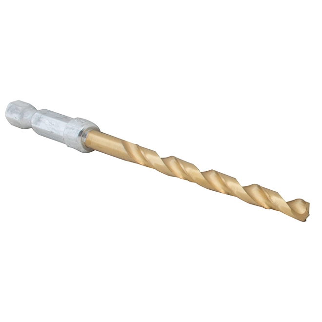 Craftsman Jobber Length Drill Bit - Titanium - Hex Shank - 3/16-in Dia 2 Craftsman Jobber Length Drill Bit - Titanium - Hex Shank - 3/16-in Dia - Image 2