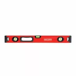 CRAFTSMAN Box Beam Level - 24" - 1 Handle - Red and Black