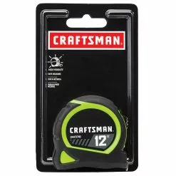 CRAFTSMAN High Visibility Measuring Tape - 12' -Craftsman Sales Shop 00276927d L