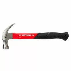 CRAFTSMAN Hammer - General Purpose - 16 oz - Fiberglass - Red and Black
