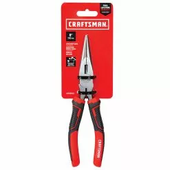 CRAFTSMAN Long-Nose Pliers - 8" - Steel - Red and Black -Craftsman Sales Shop 00276937c L