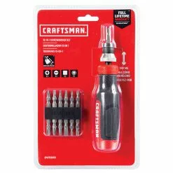 CRAFTSMAN Precision Screwdriver - Multi-Bits - 12-in-1 - Black and Red -Craftsman Sales Shop 00276946c L