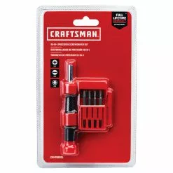 CRAFTSMAN Precision Screwdriver - Multi-Bits - Black and Red - 18/Pack -Craftsman Sales Shop 00276948c L