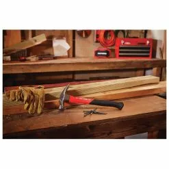 CRAFTSMAN Hammer - Smooth Face - Fibreglass - 20 oz - Red and Black 5 CRAFTSMAN Hammer - Smooth Face - Fibreglass - 20 oz - Red and Black -Craftsman Sales Shop 00276951c L