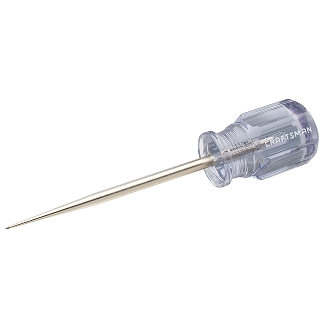CRAFTSMAN Scratch Awl - Steel - Clear 2 CRAFTSMAN Scratch Awl - Steel - Clear - Image 2