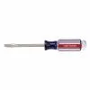 CRAFTSMAN Steel Flat Blade Screwdriver - 1/4" x 4" - Blue/Red