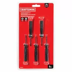 CRAFTSMAN Screwdriver Precision Bit Set - Bi-Material - 5/Pack -Craftsman Sales Shop 00276971c L