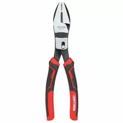 CRAFTSMAN Lineman's Pliers - Compound Act - 8" - Steel - Red and Black