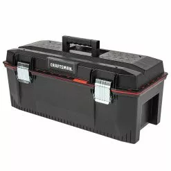 CRAFTSMAN Heavy-Duty Tool Box - 28" - Black -Craftsman Sales Shop 00276987c L