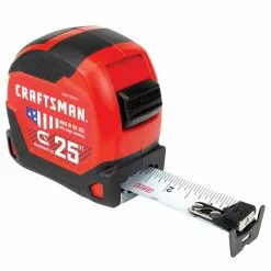 CRAFTSMAN Magnetic Measuring Tape - PRO-11 - 1.25'' x 25' - Red -Craftsman Sales Shop 00276998c L