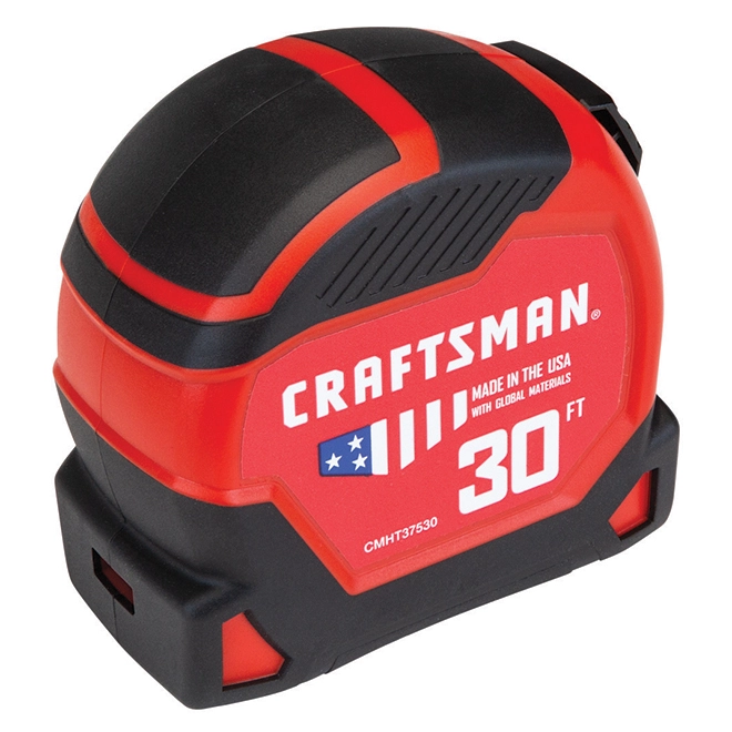 CRAFTSMAN PRO-11 Measuring Tape - 1.25'' x 30' - Red 3 CRAFTSMAN PRO-11 Measuring Tape - 1.25'' x 30' - Red - Image 3