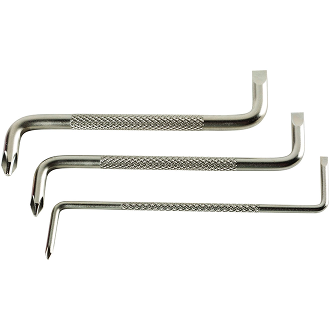 CRAFTSMAN 3-Piece Steel Screwdriver Set 1 CRAFTSMAN 3-Piece Steel Screwdriver Set