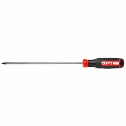 CRAFTSMAN Crosstip Screwdriver - Bi-Material - #2 x 10" - Red and Black