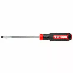 CRAFTSMAN Slotted Screwdriver - Bi-Material - 5/16" x 6" - Red and Black