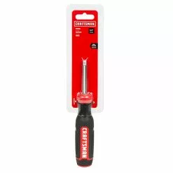 CRAFTSMAN Nut Driver 1/4''- Steel and Plastic - Red/Black