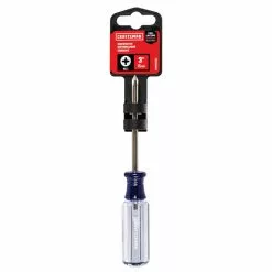 CRAFTSMAN Steel Phillips Screwdriver - #1 x 3" - Blue and Clear -Craftsman Sales Shop 00277038c L