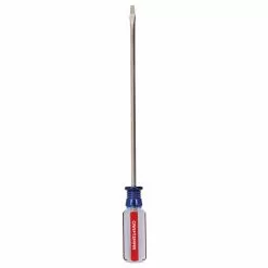 CRAFTSMAN Steel Flat Blade Screwdriver - 1/8" x 6" - Blue/Red
