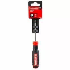 CRAFTSMAN Crosstip Screwdriver - Bi-Material - #1 x 3" - Red and Black -Craftsman Sales Shop 00277045c L