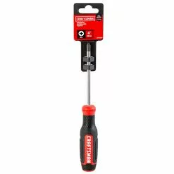 CRAFTSMAN Crosstip Screwdriver - Bi-Material - #2 x 4" - Red and Black -Craftsman Sales Shop 00277053c L