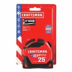 CRAFTSMAN PRO-11 Measuring Tape - 1.25'' x 26' - Red -Craftsman Sales Shop 00277074e L