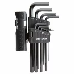 CRAFTSMAN Hexagonal Key Set - Metric - 10 Pieces