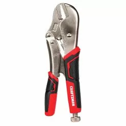 CRAFTSMAN Locking Pliers - Straight Jaw - 10'' x 10R - Red/Black