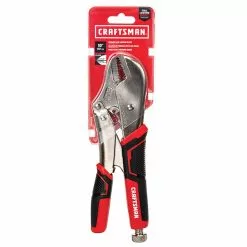 CRAFTSMAN Locking Pliers - Straight Jaw - 10'' x 10R - Red/Black -Craftsman Sales Shop 00277095c L