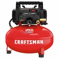 Craftsman Oil-Free Air Compressor - 6-gal. - 150 psi - Red and Black