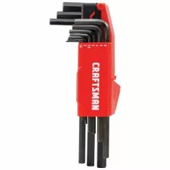 Craftsman SAE Hex Key Set - Steel - 10/Pack