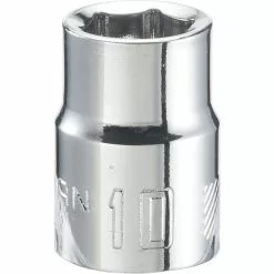 Craftsman 6-Point Socket - Steel - 10 mm x 3/8-in Drive