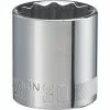 Craftsman 12-Point Shallow Socket - Steel - Drive 30 mm x 1/2-in